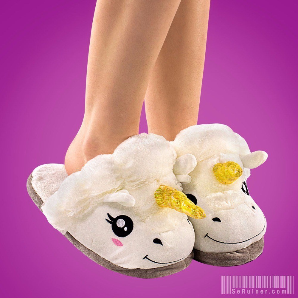 1-Pair-Plush-Despicable-Me-2-font-b-Unicorn-b-font-font-b-Slippers-b-font