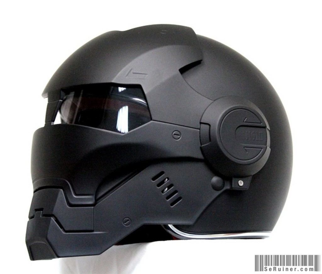 Le casque moto iron-man 