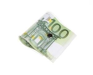 cale porte billet 100 euro