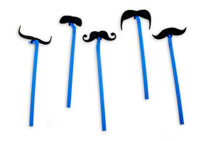 pailles-moustaches
