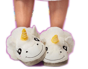 chaussons licorne