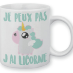 mug licorne