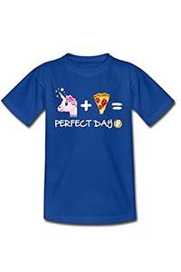 tee shirt licorne pizza